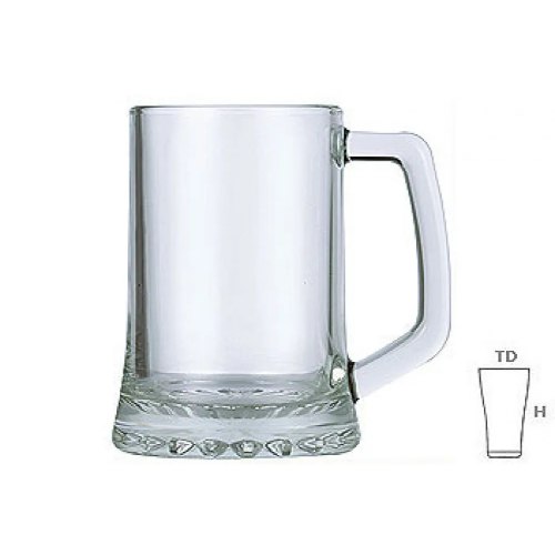 Lucky Thailand Beer Mug 350ml Set Of 6pcs